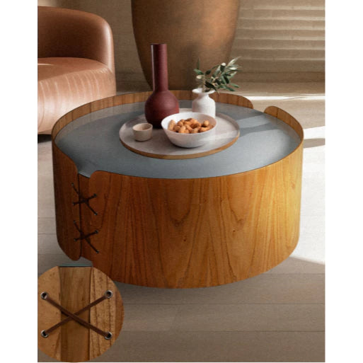 Mesa de Centro Ztambu 60 cm Off White