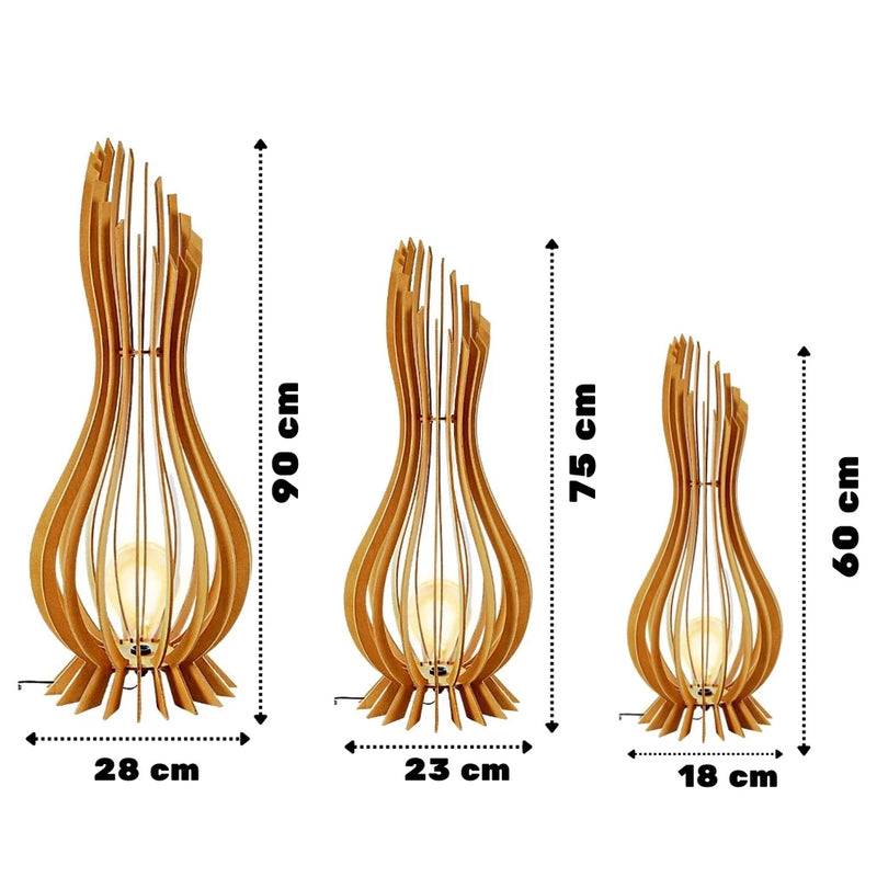 Abajur de Chão ÉclatLume MDF