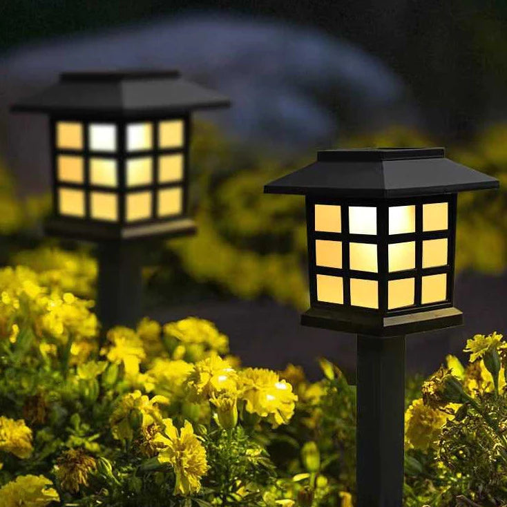 Kit de Luminária Solar Espeto de Jardim LED – Decoração Recarregável no Sol (1 a 6 Unidades)