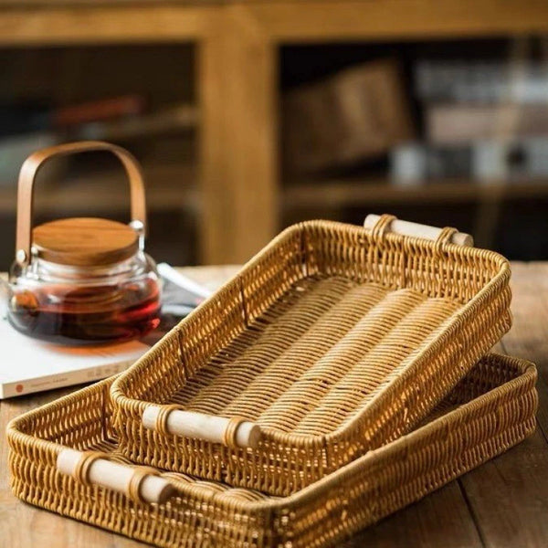 Bandeja de Rattan Raiz